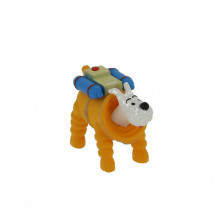 Figura PVC de Milú - Objetivo Luna - Tintín