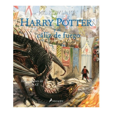 Libro - Harry Potter y el cáliz de fuego (Edición ilustrada)