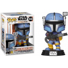 Figura Funko Pop - Star Wars: El Mandaloriano 348 - Heavy Infantry Mandalorian