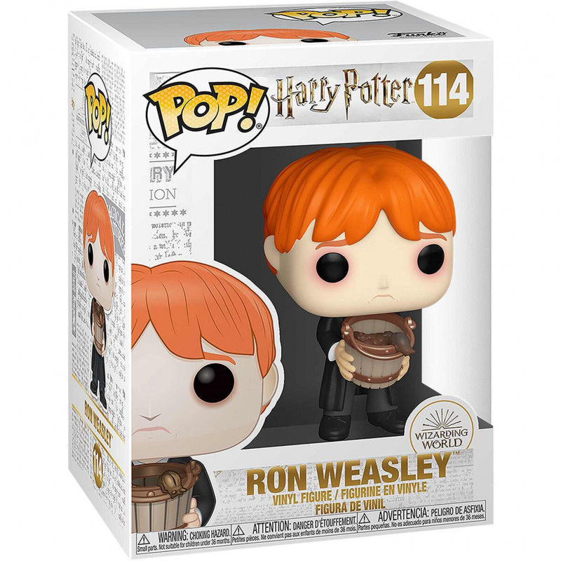 Figura Funko Pop - Harry Potter 114 - Ron Weasley con cubeta