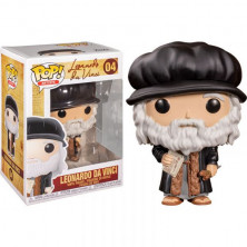 Funko Pop - Artistas 04 - Leonardo Da Vinci