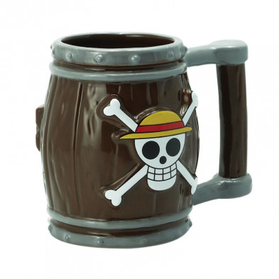 Taza 3D - One Piece - Barril