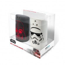 Pack de salero y pimentero - Star Wars - Darth Vader y Stormtrooper