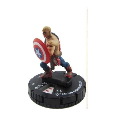 Figura de Heroclix - Captain America Resilient 052 Figura de Heroclix - Captain America Resilient 052
