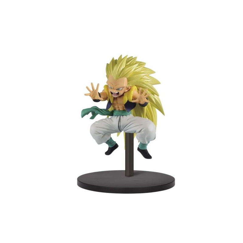 Figura Dragon Ball Super de Gotenks Super Saiyan 3 - Chosenshiretsuden - Banpresto