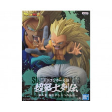 Figura Dragon Ball Super de Gotenks Super Saiyan 3 - Chosenshiretsuden - Banpresto