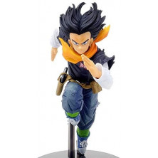 Figura Dragon Ball de Androide 17 - World Figure Colosseum - Banpresto