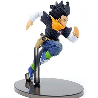 Figura Dragon Ball de Androide 17 - World Figure Colosseum - Banpresto