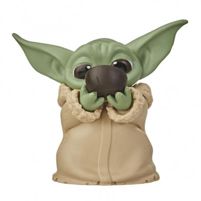 Figura Star Wars: The Mandalorian - Baby Yoda tomándose la sopa (The Child)