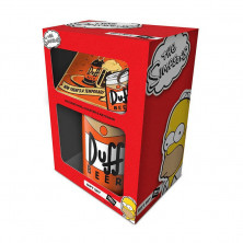 Pack para regalo - Los Simpsons - Cerveza Duff