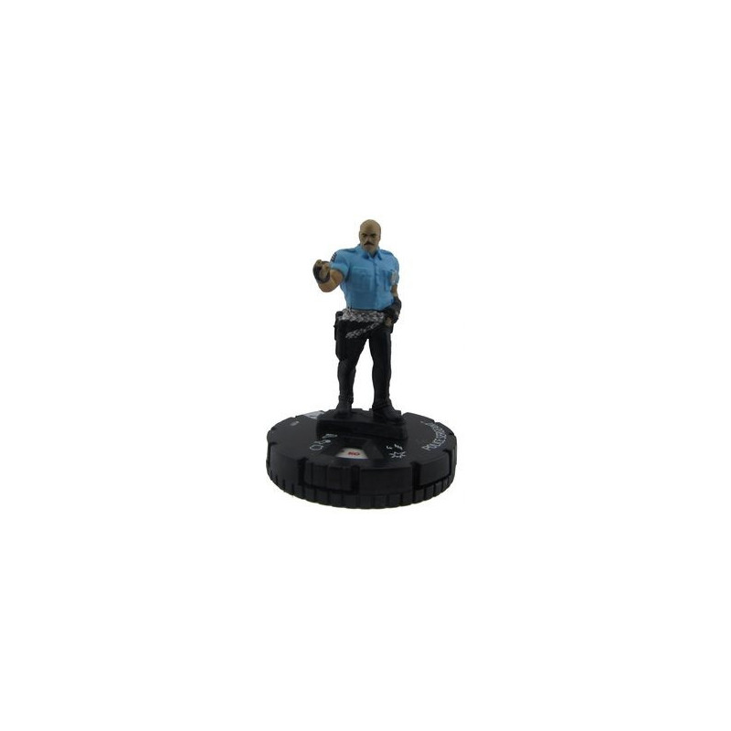 Figura de Heroclix - Police Sergeant 009