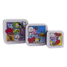 Set de fiambreras BT21