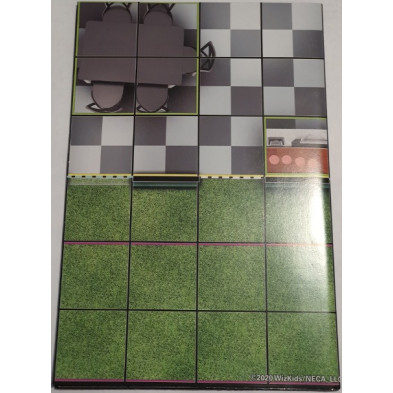 Mapa doble de Heroclix - Aunt Petunia's House + Latverian Village Mapa doble de Heroclix - Aunt Petunia's House + Latverian Village