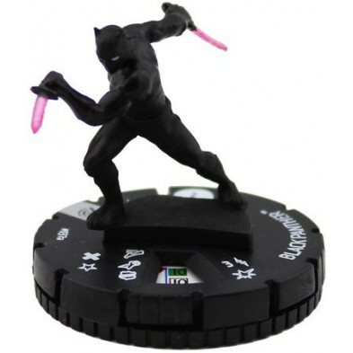 Figura de Heroclix - Black Panther 037a Figura de Heroclix - Black Panther 037a