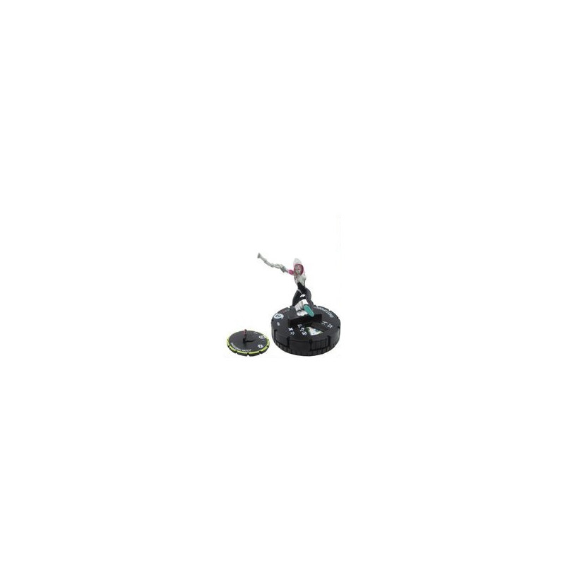 Figura de Heroclix - Ghost-Spider 037 + Dimensional Watch S003