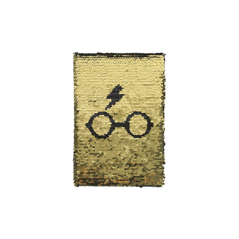 Libreta Harry Potter - Diseño lentejuelas