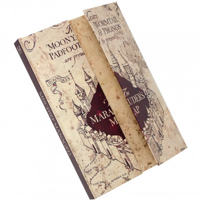 Libreta Harry Potter - Mapa de los merodeadores