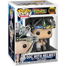 Figura Funko Pop - Regreso al futuro 959 - Doc con casco