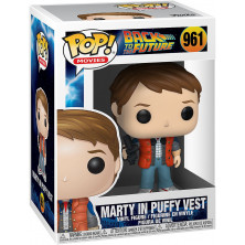 Figura Funko Pop - Regreso al futuro 961 - Marty con chaleco acolchado