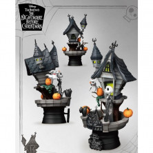 Figura diorama diorama Disney - Casa encantada de Jack Skellington - Pesadilla antes de Navidad