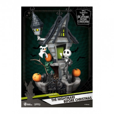 Figura diorama diorama Disney - Casa encantada de Jack Skellington - Pesadilla antes de Navidad