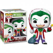 Figura Funko Pop - Superheroes 358 - Joker vestido de Santa Claus