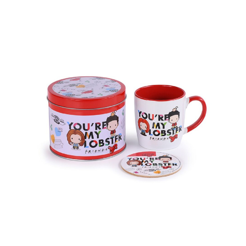 Conjunto de taza y posavasos - Friends - You're my lobster