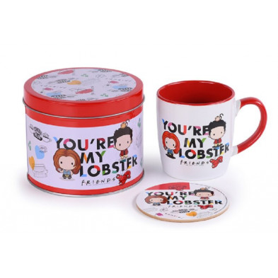 Conjunto de taza y posavasos - Friends - You're my lobster