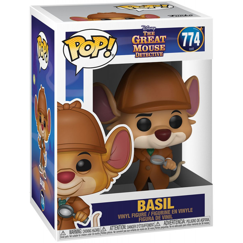 Figura Funko Pop - Disney - The Great Mouse Detective 774 - Basil