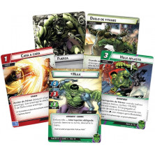 Juego de cartas - Pack de héroe para "Marvel Champions" - Hulk