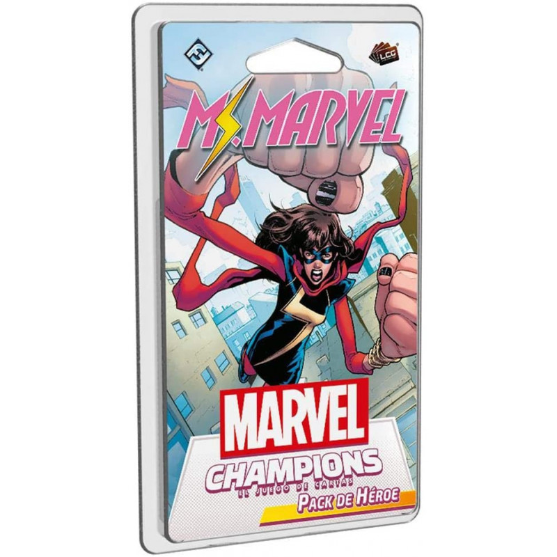 Juego de cartas - Pack de héroe para "Marvel Champions" - Ms Marvel