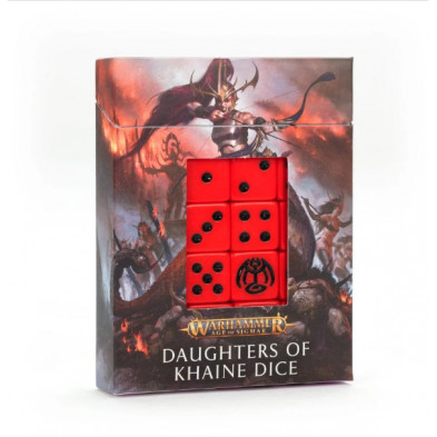 Juego de dados - Daughters of Khaine - Warhammer - Age of Sigmar