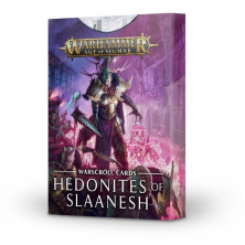 Tarjetas de unidad: Hedonites of Slaanesh - Warhammer - Age of Sigmar