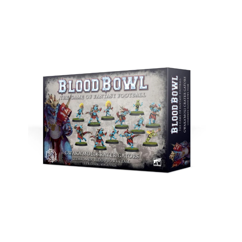 Gwaka 'moli Crater Gators - Warhammer - Lizardmen Blood Bowl Team