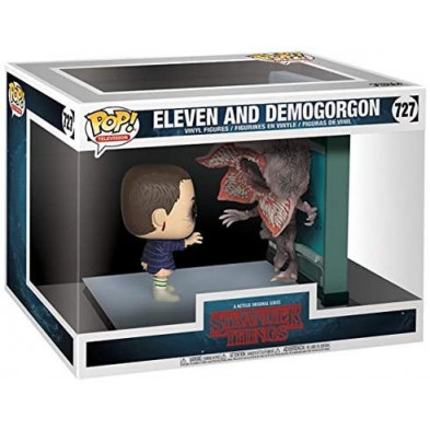neutral Congelar Velocidad supersónica Figura Funko Pop - Stranger Things 727 - Eleven y demogorgon