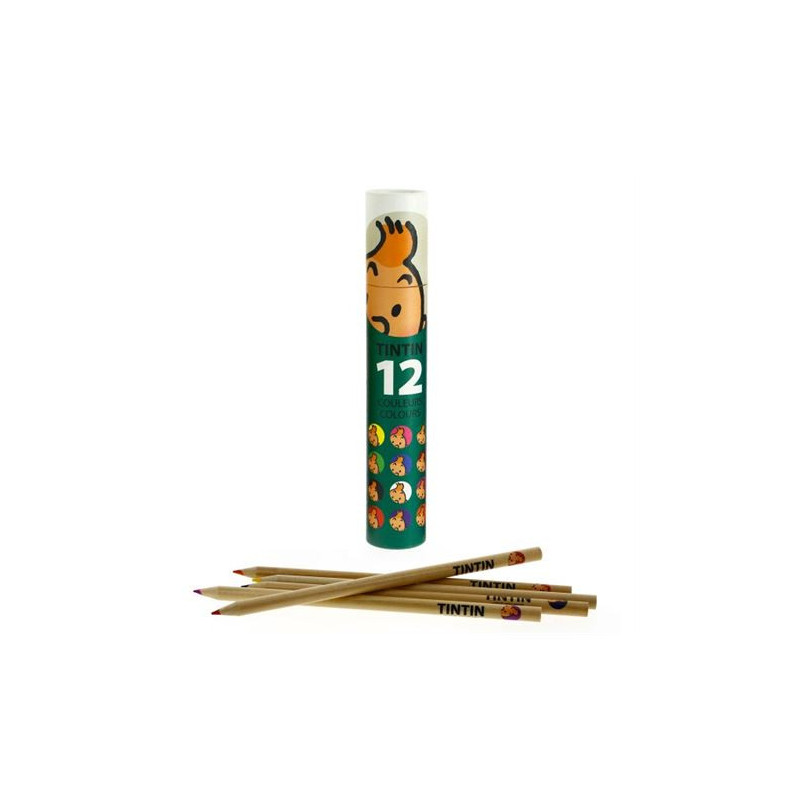 Tubo de lápices - Tintín