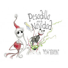 Libro ilustrado - Pesadilla antes de Navidad