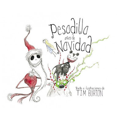 Libro ilustrado - Pesadilla antes de Navidad