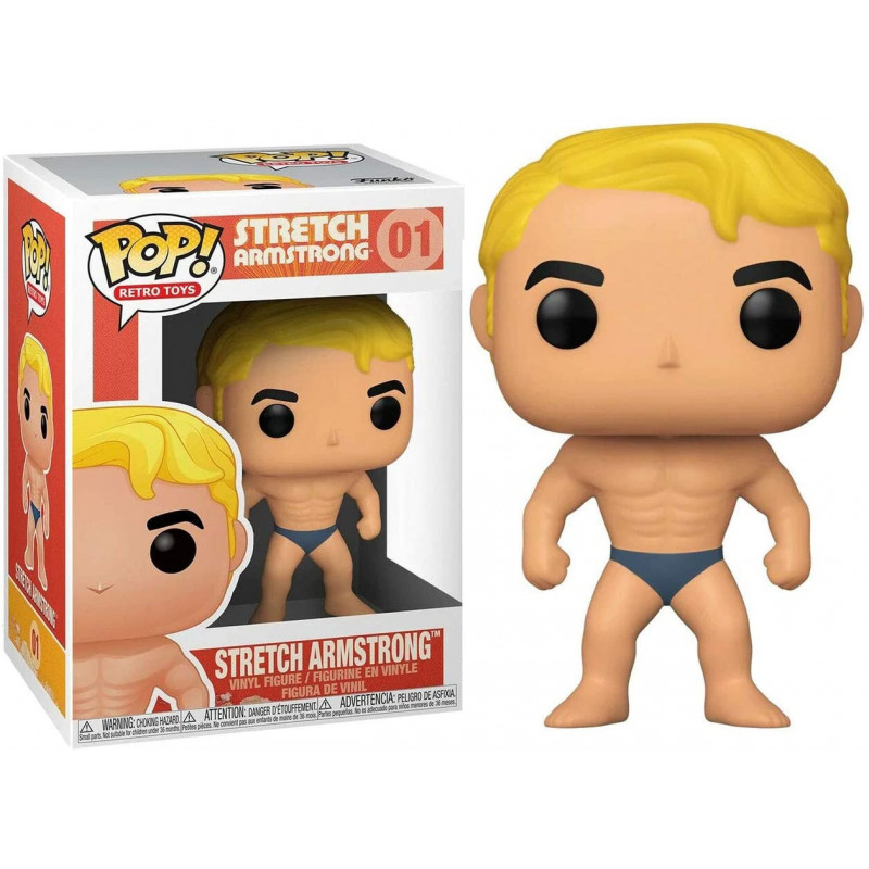 Figura Funko Pop - Retro Toys 01 - Míster Músculo (Stretch Armstrong)