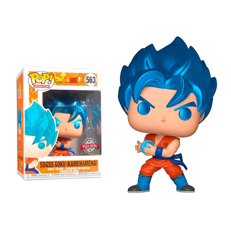 Gobernador Reverberación italiano Figura Funko Pop - Dragonball 563 - Goku Supersaiyan metalizado