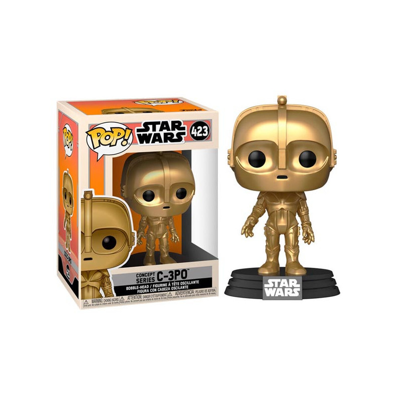 Figura Funko Pop - Star Wars 423 - C-3PO - Concept Series