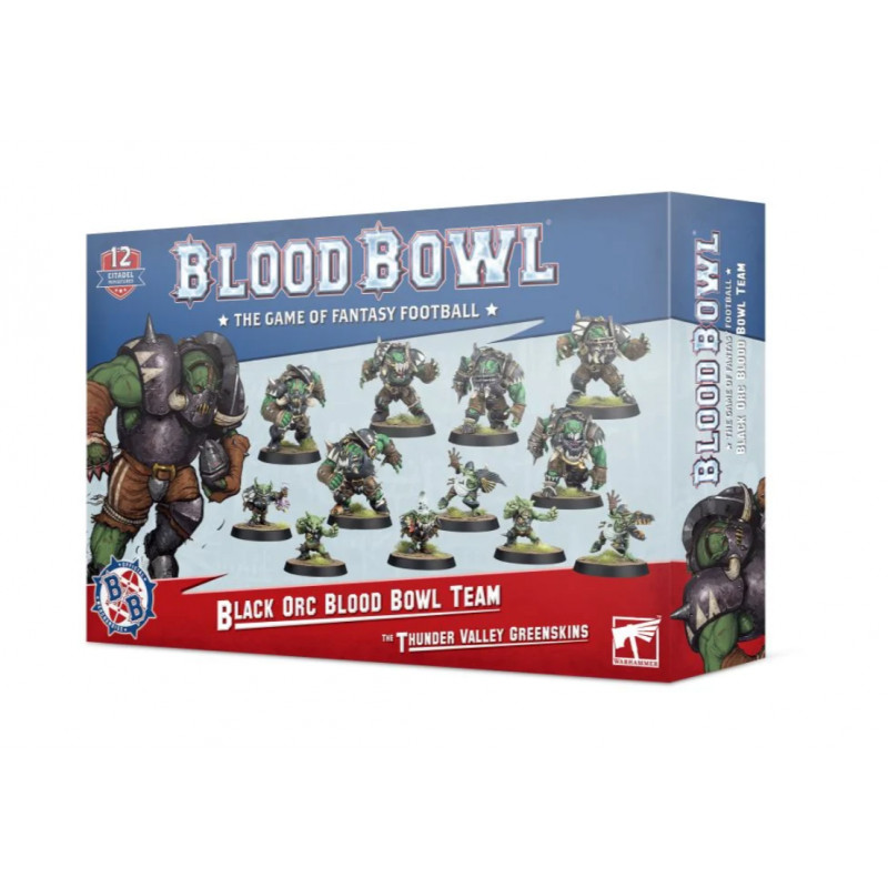 Equipo Black Orc - Thunder Valley Greenskins - Blood Bowl