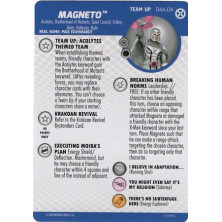 Tarjeta de Heroclix - Magneto Team Up 044.04