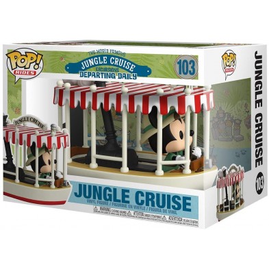 Figura Funko Pop - Rides 103 - Jungle Cruise - Mickey en barco de crucero por la jungla