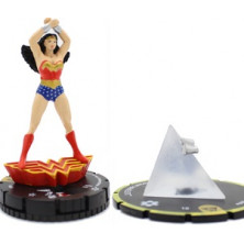 Figura de Heroclix - Wonder Woman 061 + WW Bracelets s005