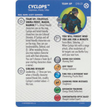 Tarjeta de Heroclix - Cyclops Team Up 019.01
