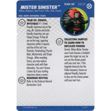 Tarjeta de Heroclix - Mister Sinister Team Up 031.01