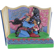 Figura libro de Mulán - El mayor honor - Disney Traditions