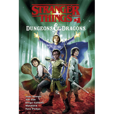 Cómic Stranger Things - Dungeons & Dragons