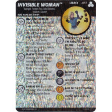 Tarjeta de Heroclix - Invisible Woman L057